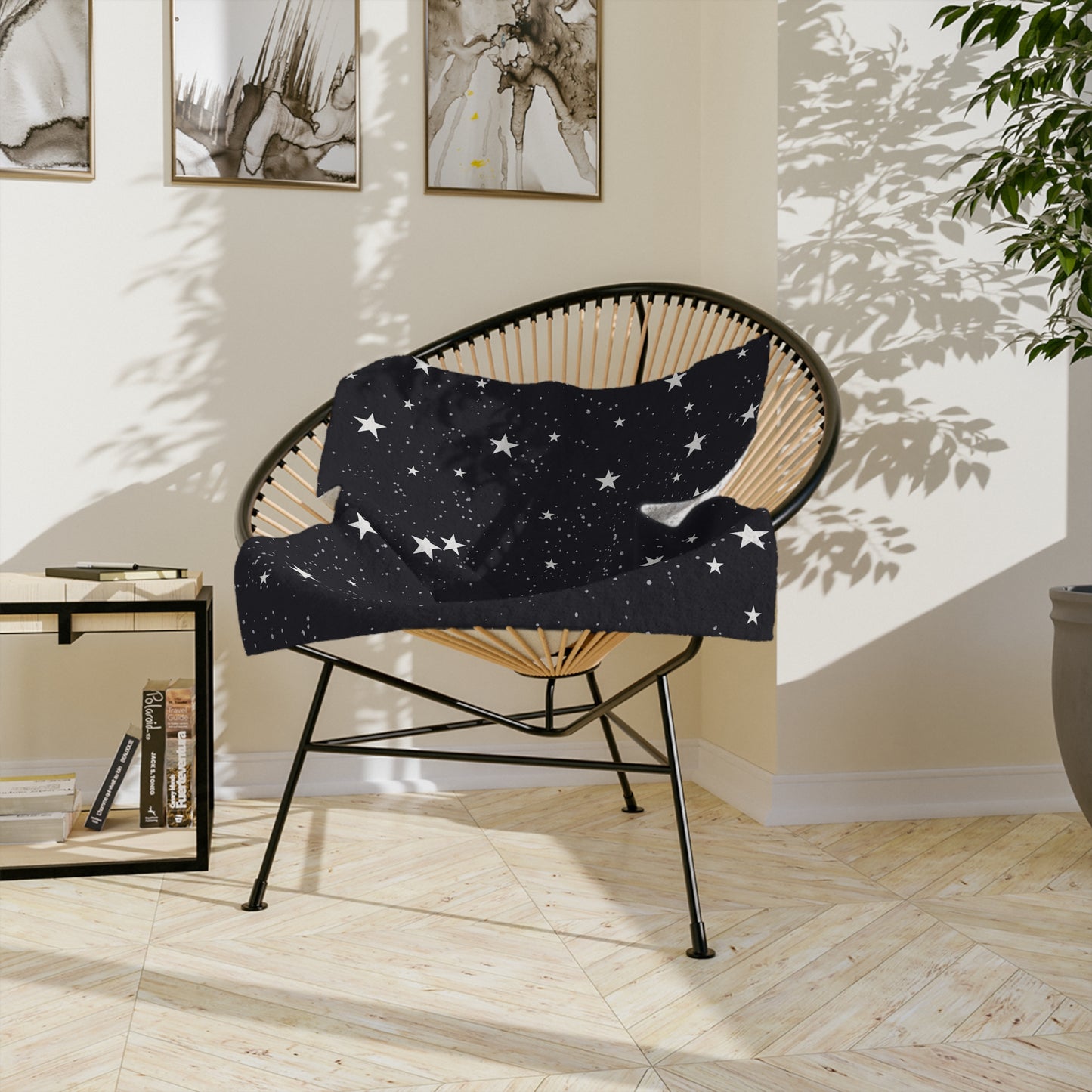 Under the Stars Velveteen Blanket