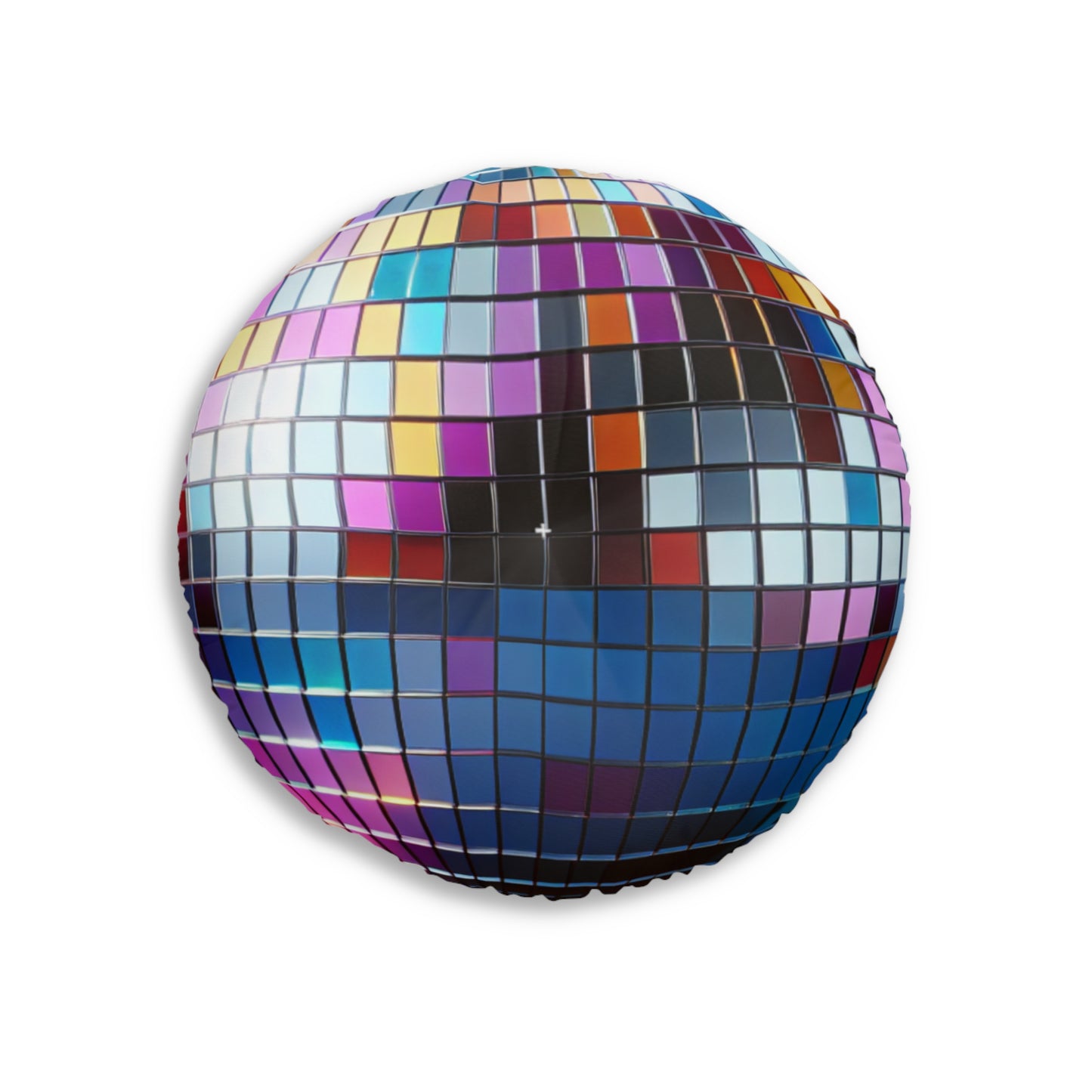 Disco Ball Tufted Floor Pillow