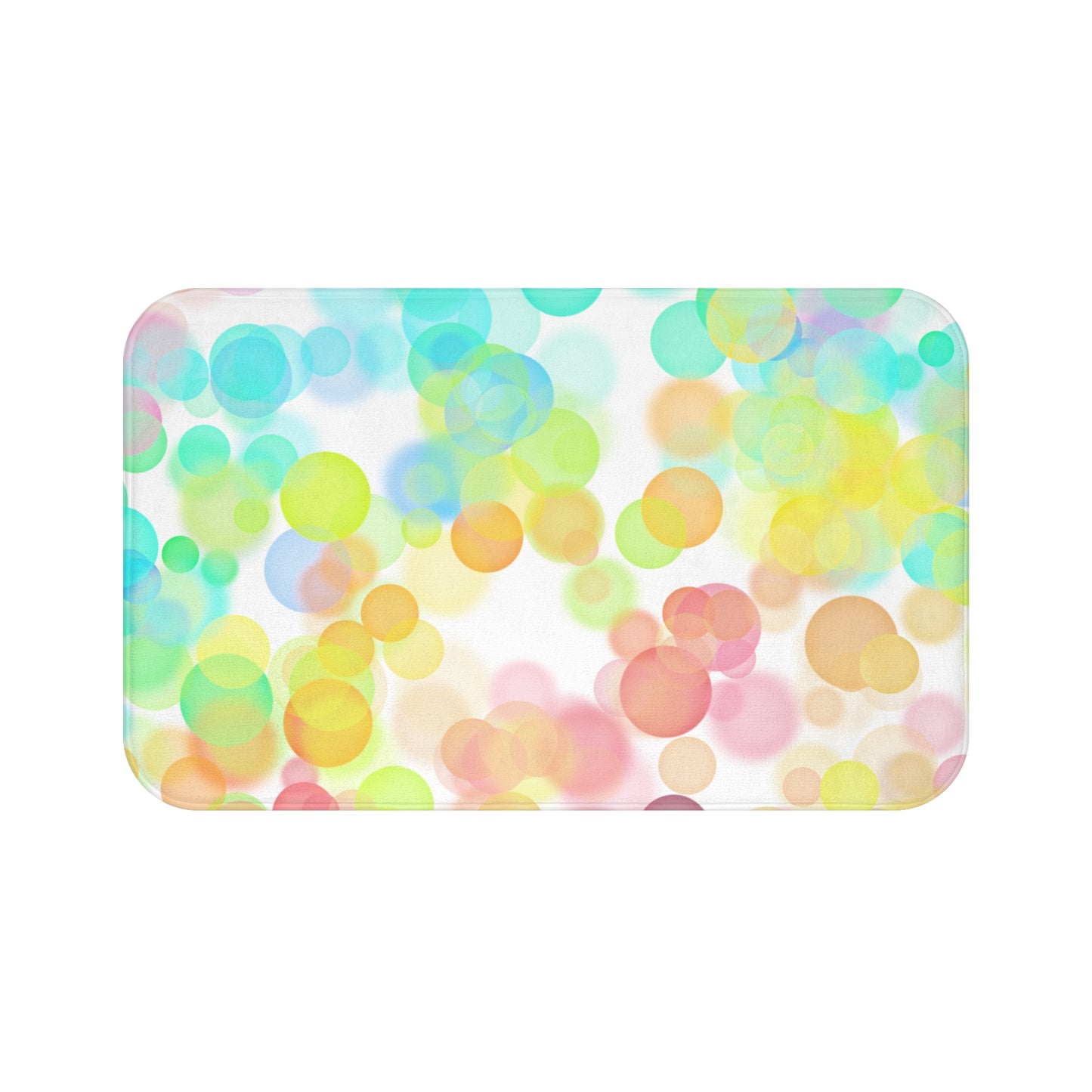 Bokeh Lights Bath Mat