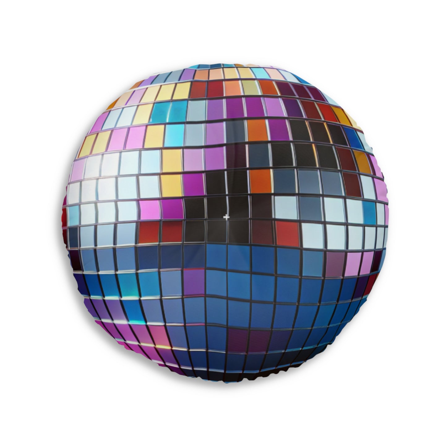 Disco Ball Tufted Floor Pillow