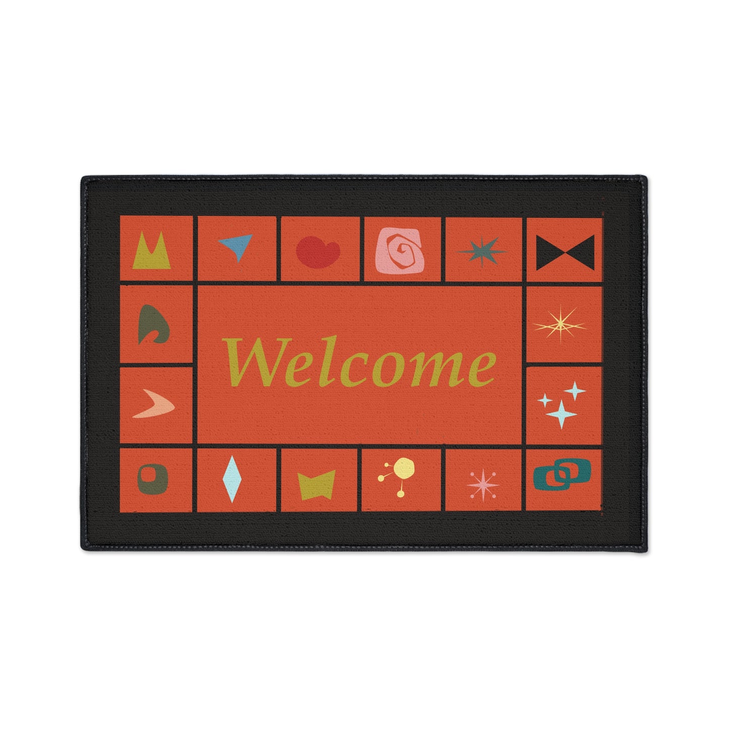 Mid Century Modern Floor Mat
