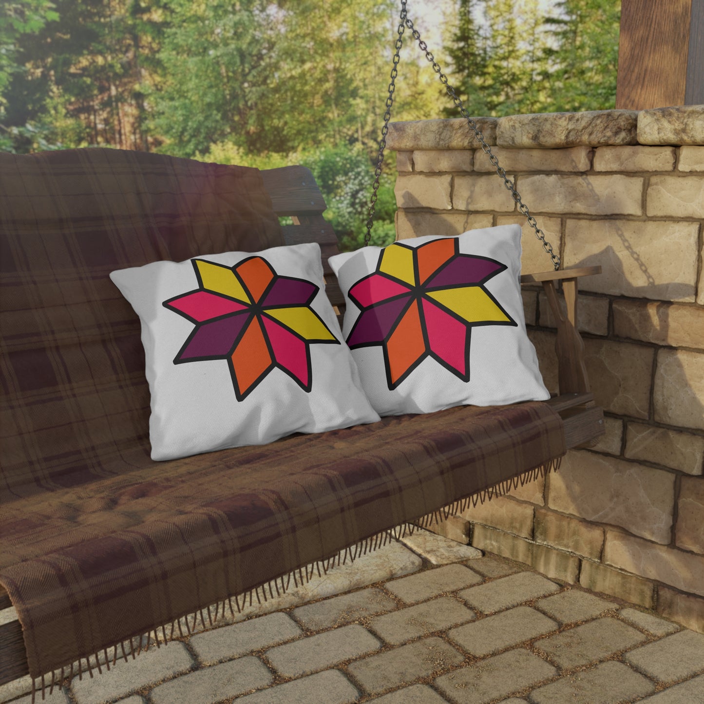 Radiant Rest Outdoor Pillows