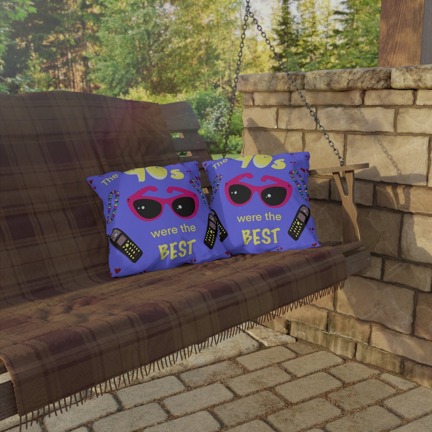 The 90s Were the BEST Outdoor Pillows