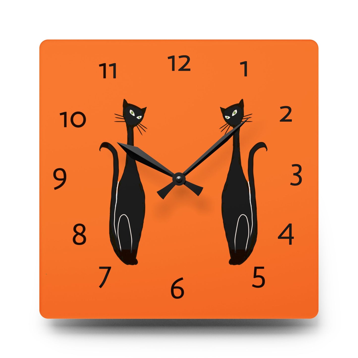 ๐พ Two Cool Cats Wall Clock ๐พ