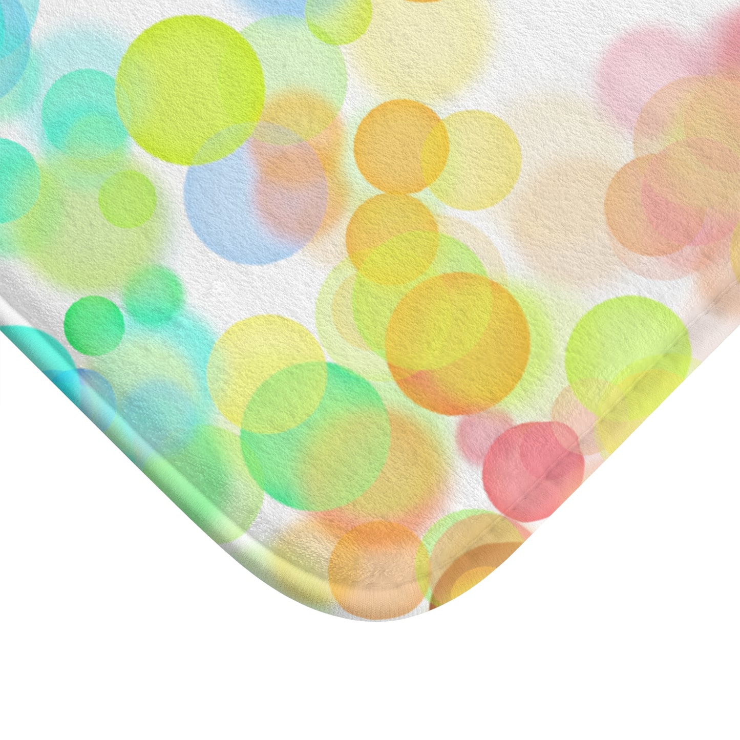 Bokeh Lights Bath Mat