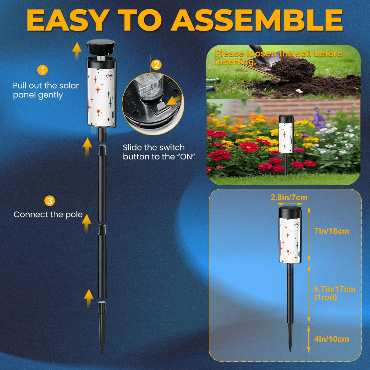 Starburst Outdoor Solar Lights