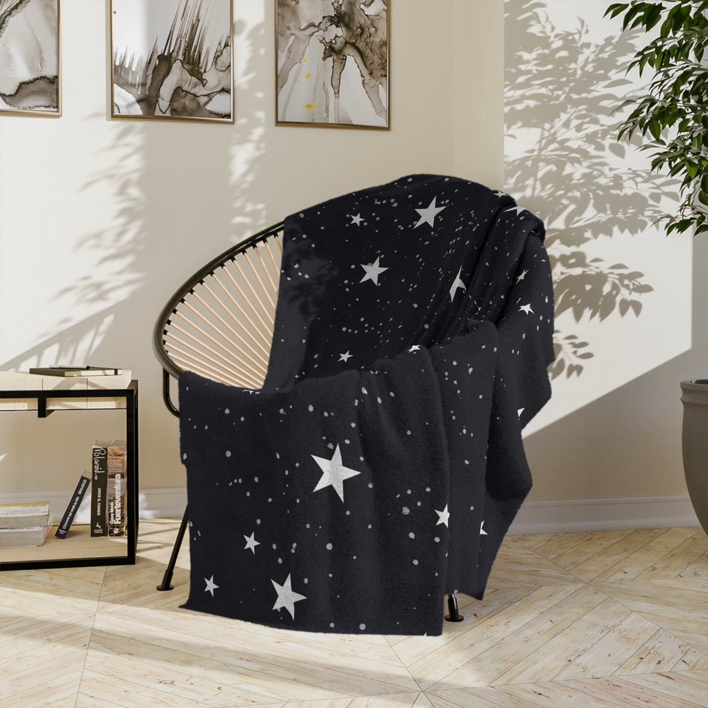 Under the Stars Velveteen Blanket