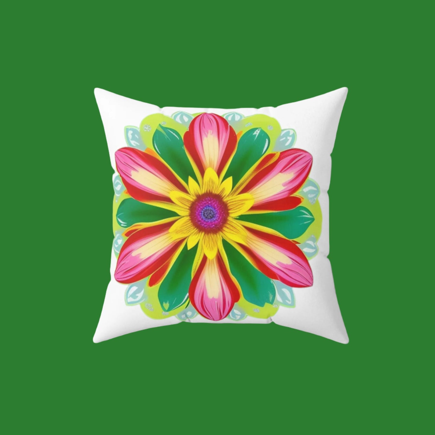 Big Flower Power Pillow