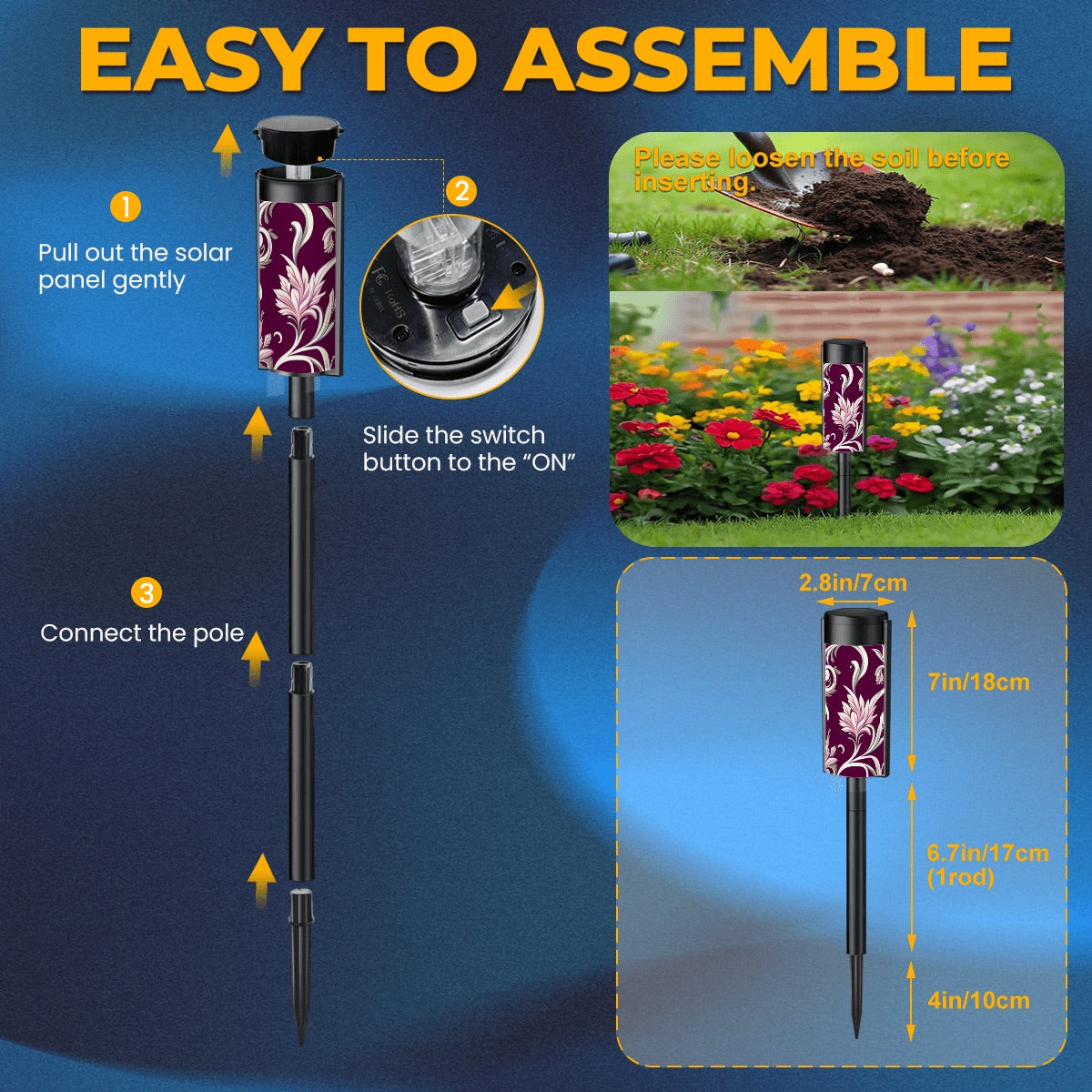Vintage Versailles Outdoor Solar Lights โจ๐ฐ๐ฟ