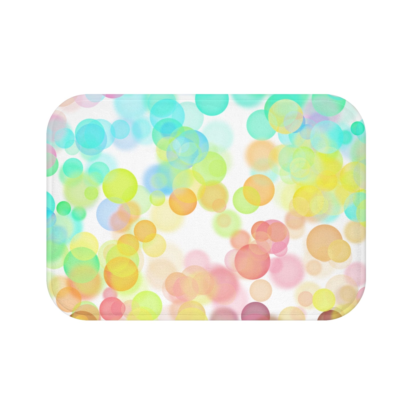 Bokeh Lights Bath Mat