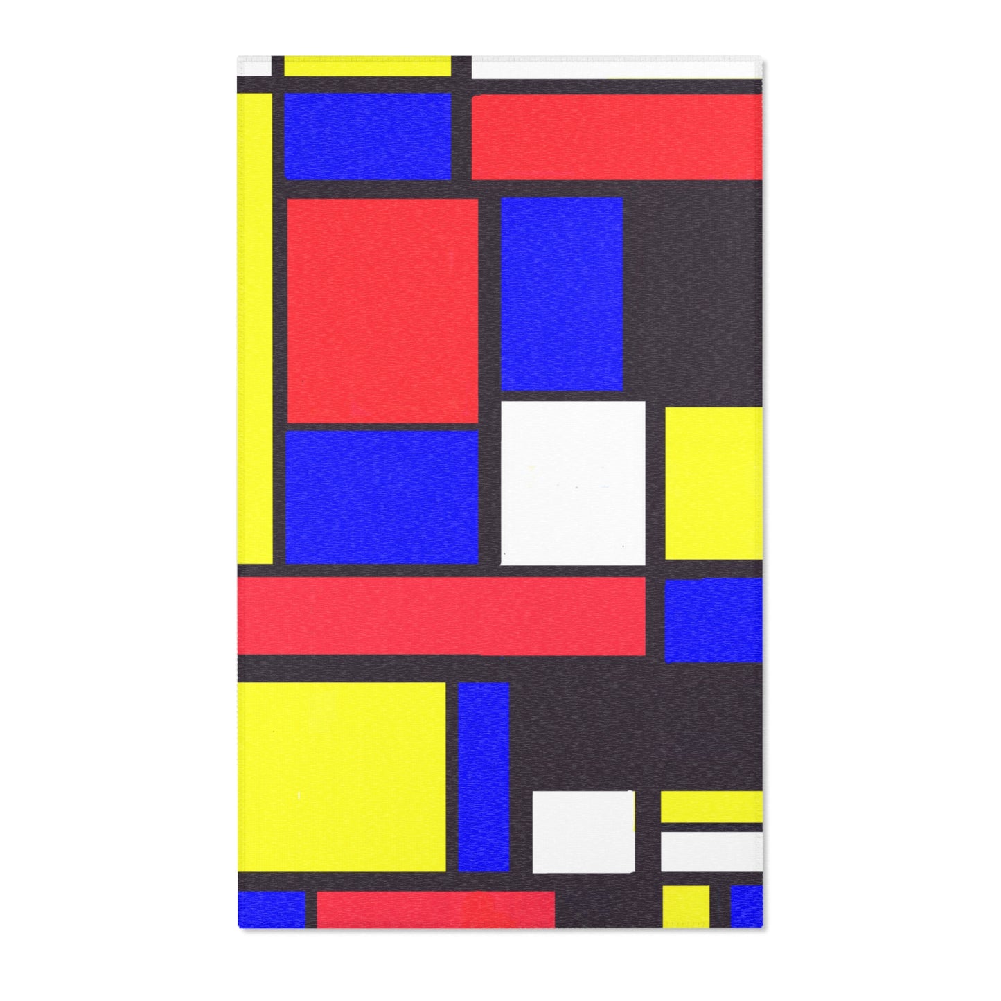 Color Block 60s Area Rug
