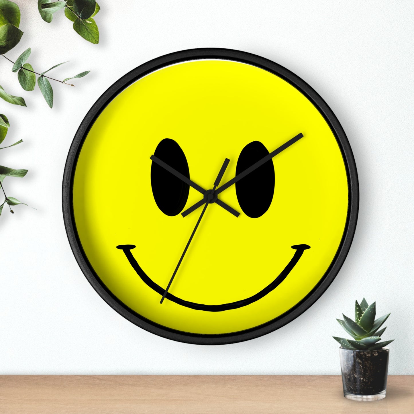 Happy Face Wall Clock - Totally 80s edition