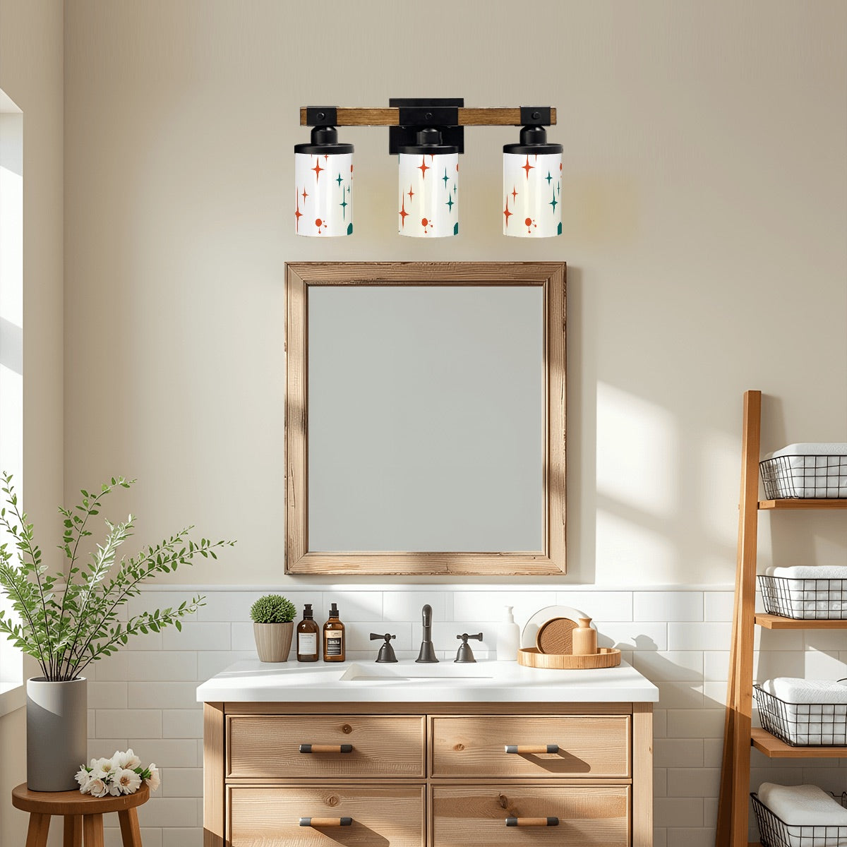 Starburst Vanity Light Fixture π«