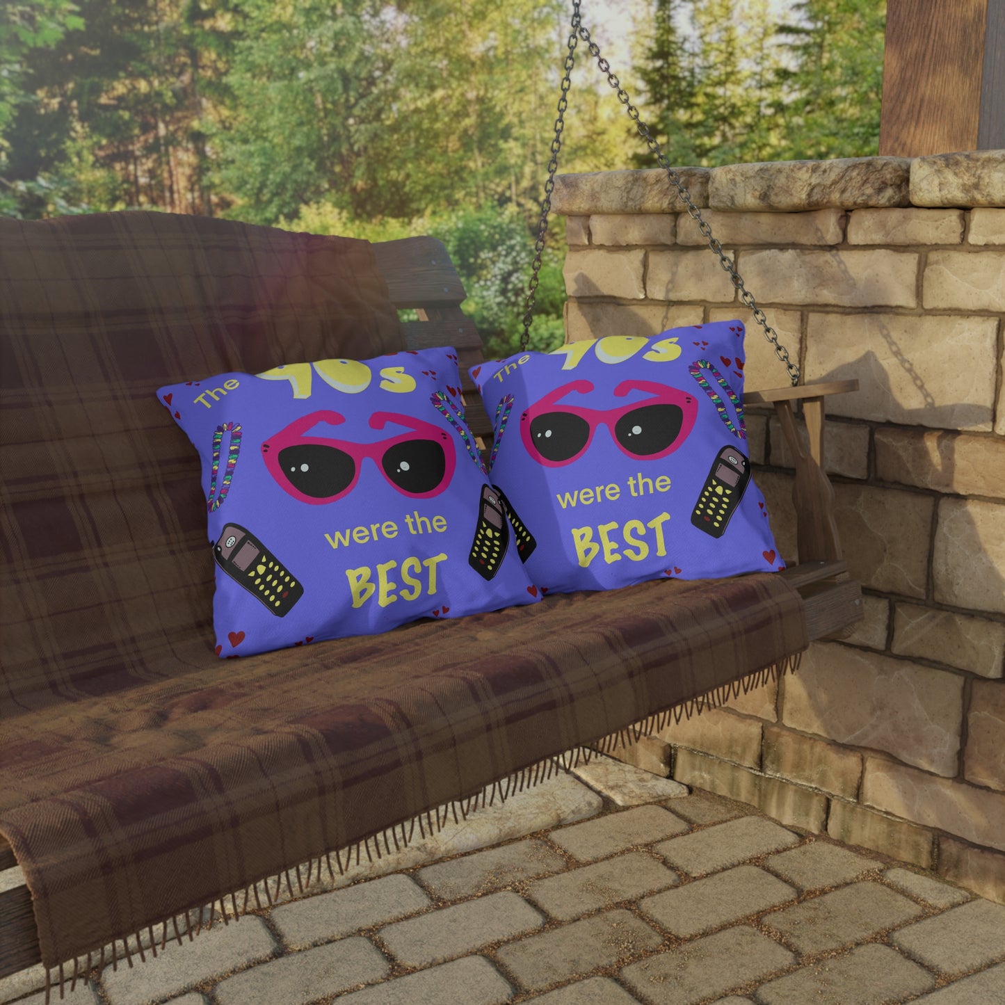 The 90s Were the BEST Outdoor Pillows