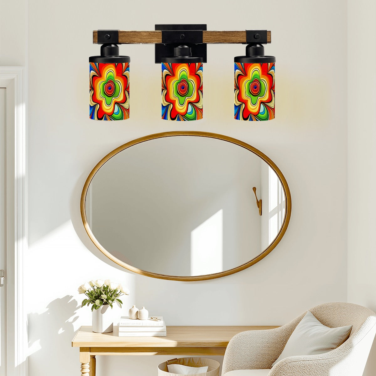 ๐ผ Psychedelic 60s Vanity Fixture ๐ผ