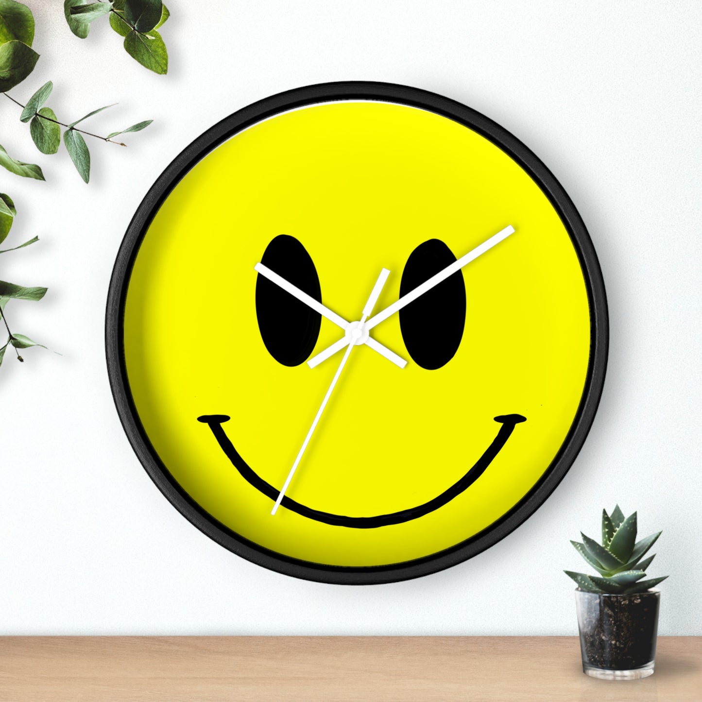 Happy Face Wall Clock - Totally 80s edition