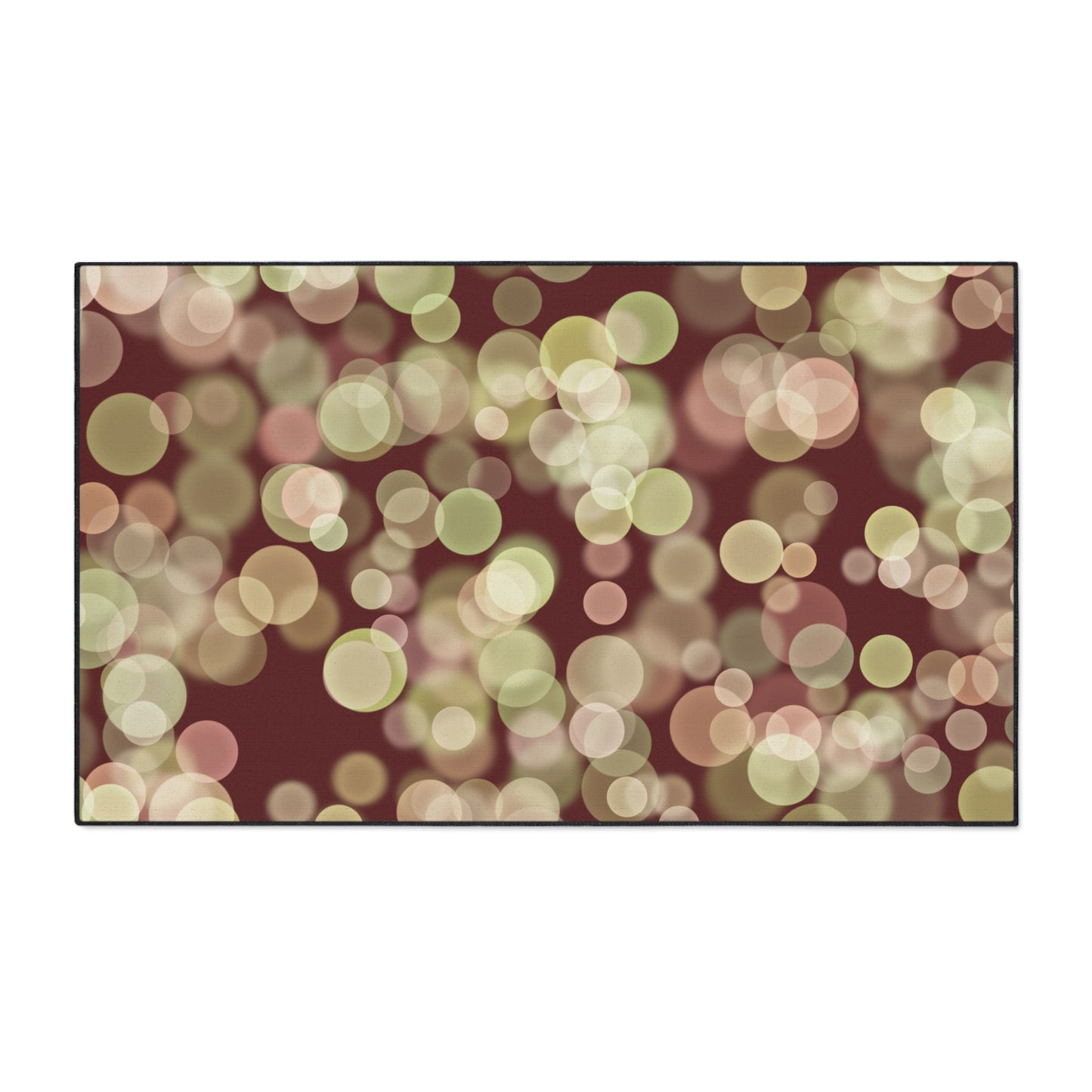 Bokeh Lights Floor Mat
