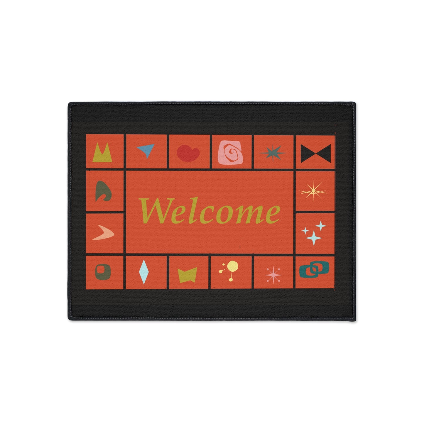 Mid Century Modern Floor Mat