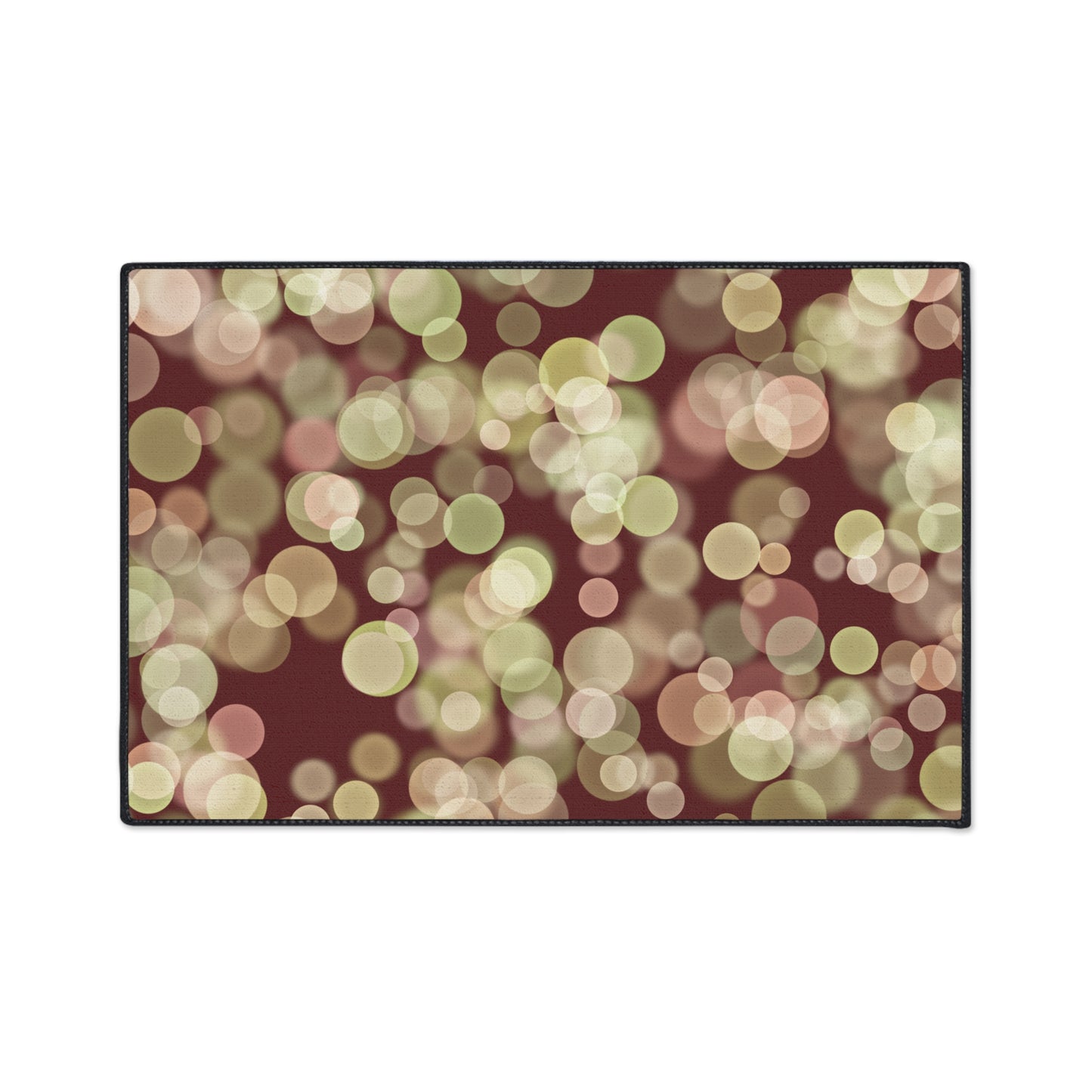 Bokeh Lights Floor Mat