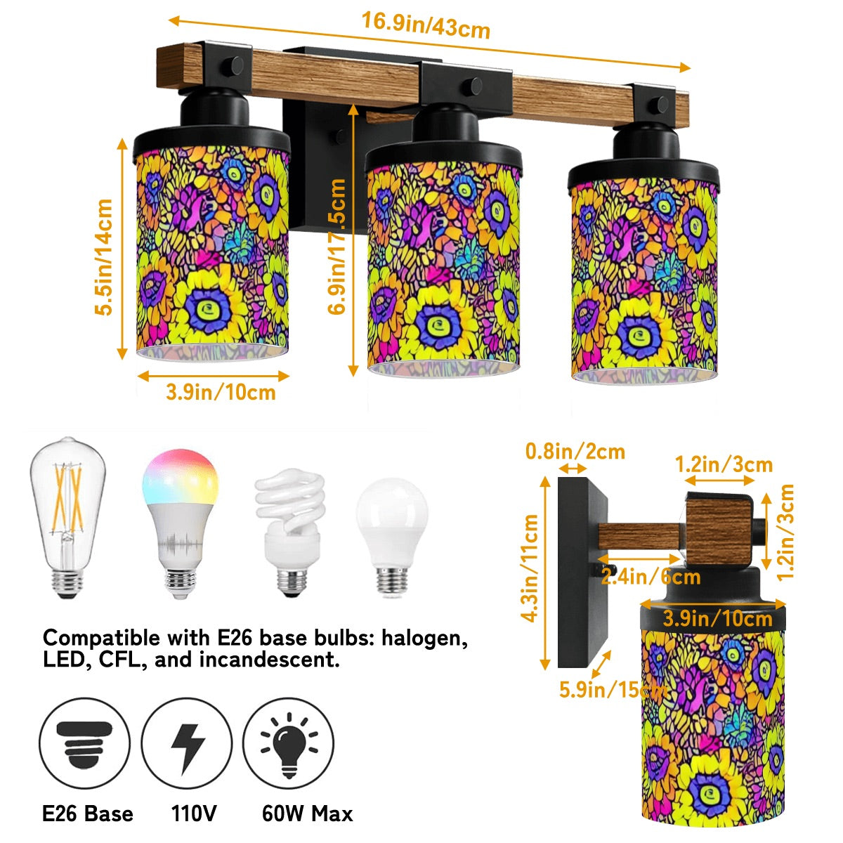 ๐ธ Flower Power Vanity Light ๐ธ