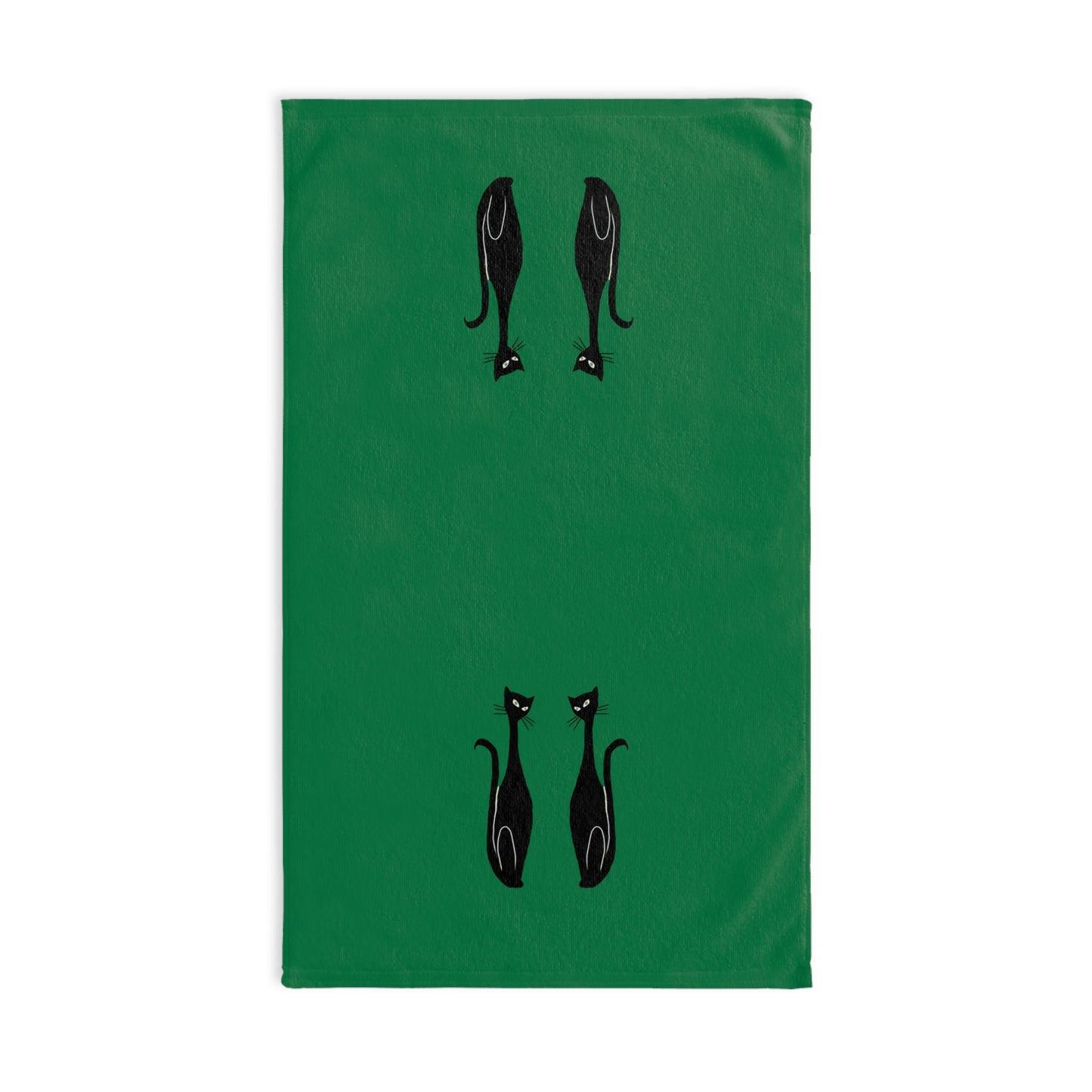 Two Cool Cats Hand Towel