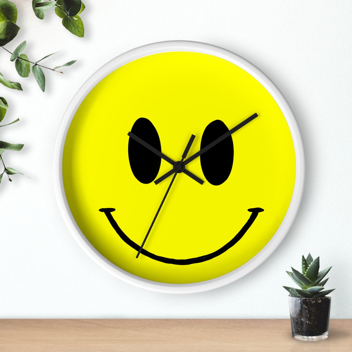 Happy Face Wall Clock - Totally 80s edition