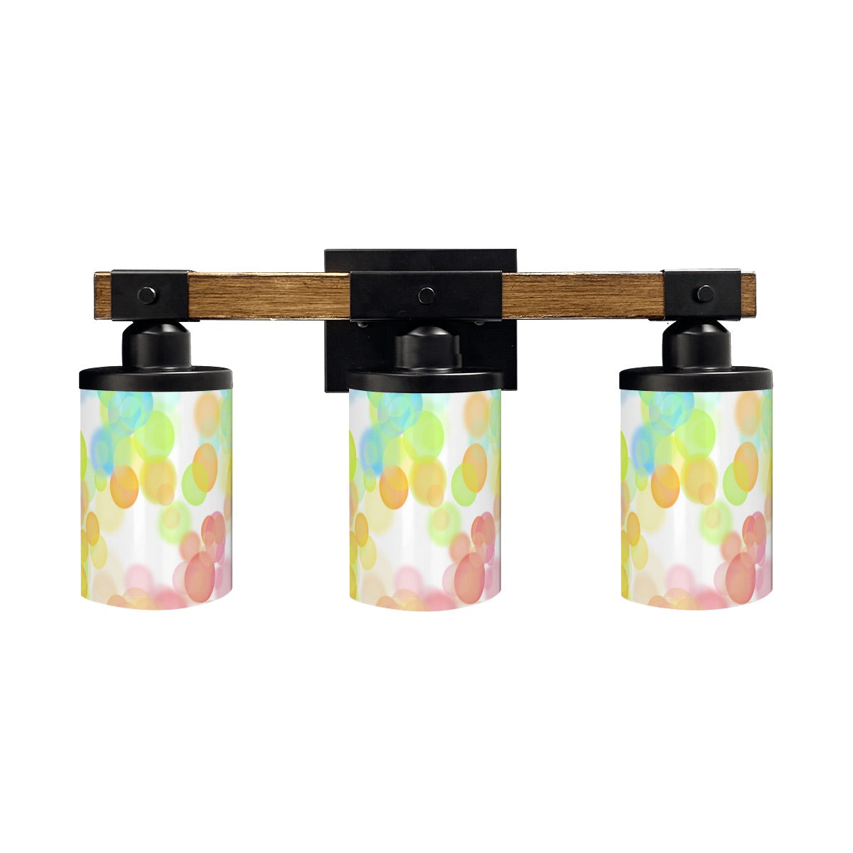 ✨ Retro Bokeh Vanity Light Fixture – Glow in Soft Focus ✨