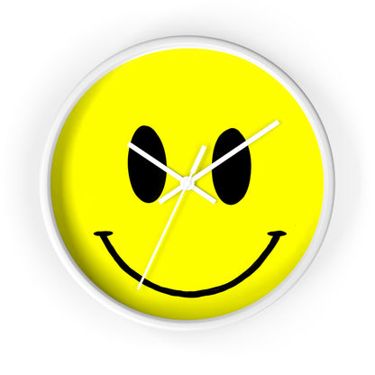 Happy Face Wall Clock - Totally 80s edition