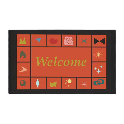 Mid Century Modern Floor Mat