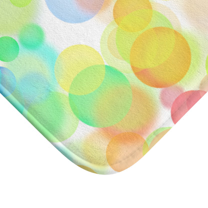Bokeh Lights Bath Mat