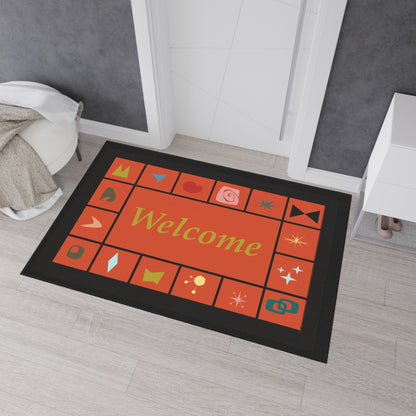 Mid Century Modern Floor Mat