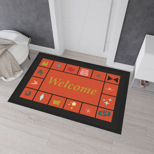 Mid Century Modern Floor Mat