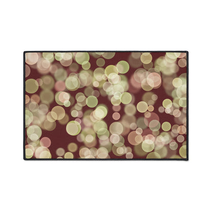 Bokeh Lights Floor Mat