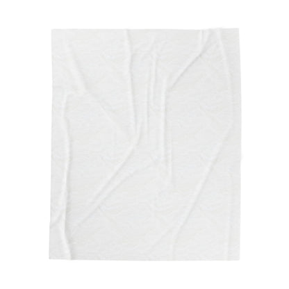 Flower Power Velveteen Plush Blanket