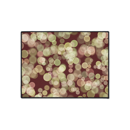Bokeh Lights Floor Mat