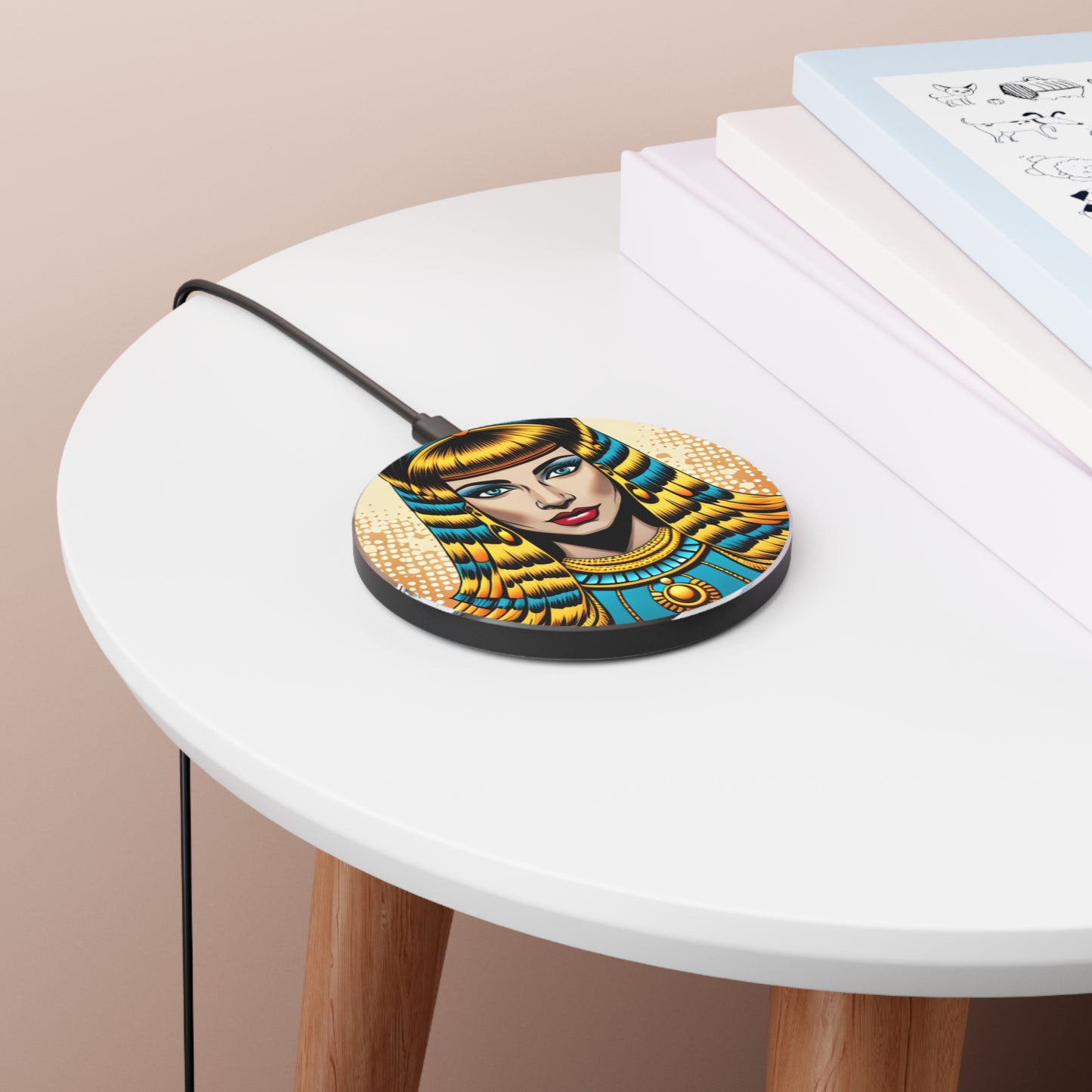 Cleopatra Pop-Art Wireless Charger