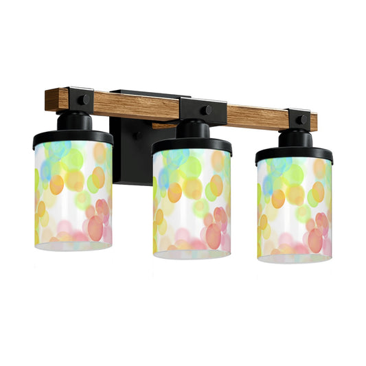 ✨ Retro Bokeh Vanity Light Fixture – Glow in Soft Focus ✨