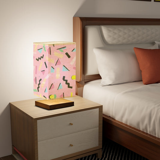 Saturday Morning Cartoons Square Table Lamp