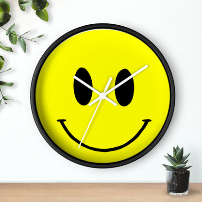 Happy Face Wall Clock - Totally 80s edition