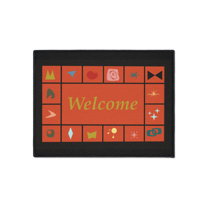 Mid Century Modern Floor Mat