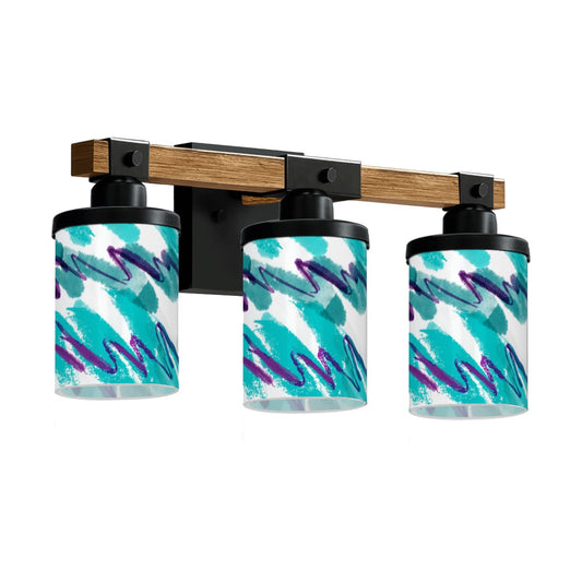 ⭐  90s Vibe Vanity Light Fixture – Light It Up, Retro Style 💿