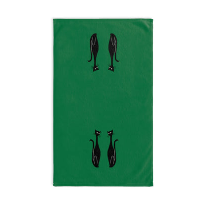 Two Cool Cats Hand Towel