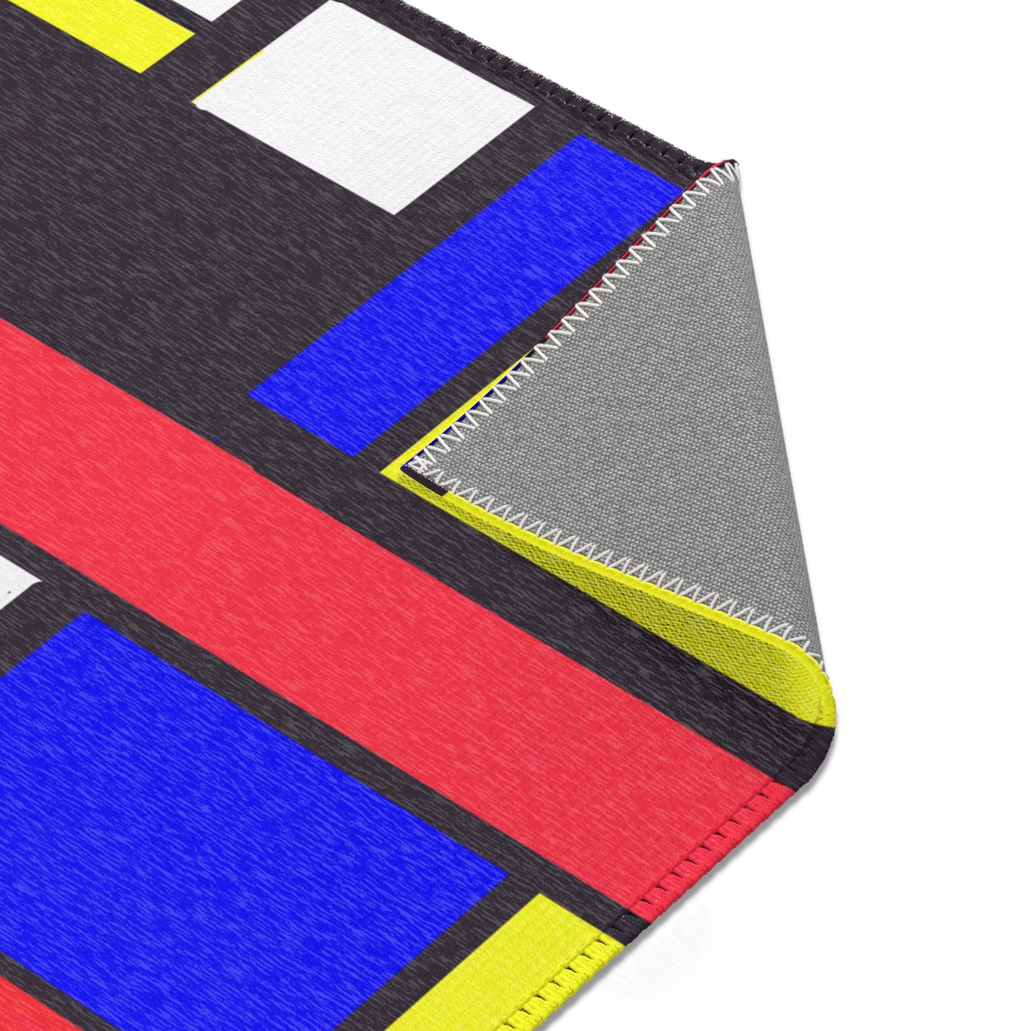 Color Block 60s  Area Rug