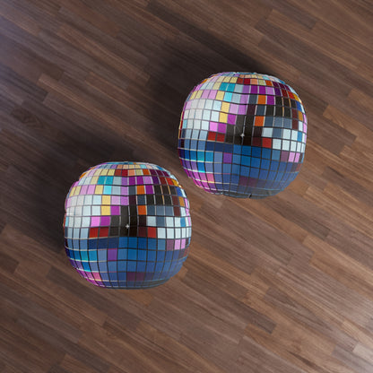 Disco Ball Tufted Floor Pillow