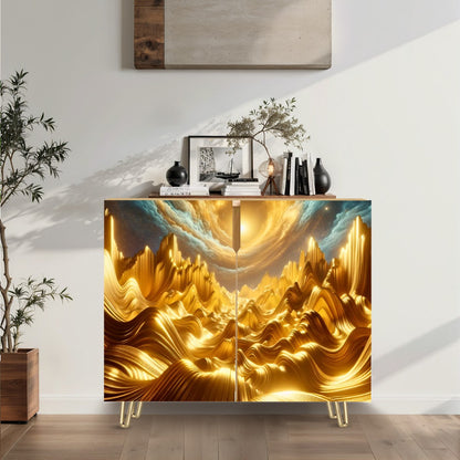 ✨ Waves of Gold Cabinet✨