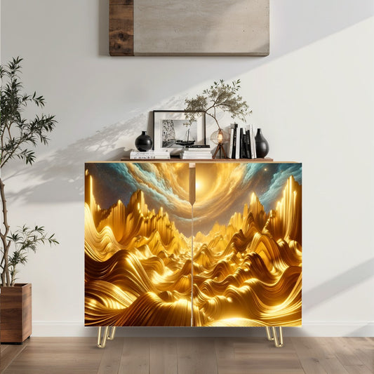 ✨ Waves of Gold Cabinet✨