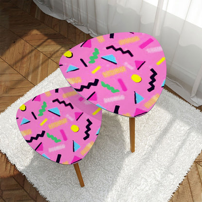90s Saturday Morning Tv Coffee Table Set of 2