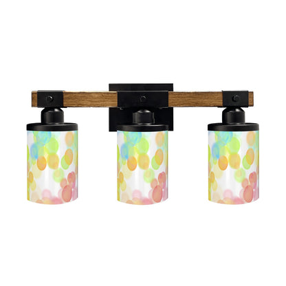 ✨ Retro Bokeh Vanity Light Fixture – Glow in Soft Focus ✨