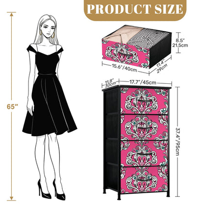 Versailles 4 Drawer Dresser